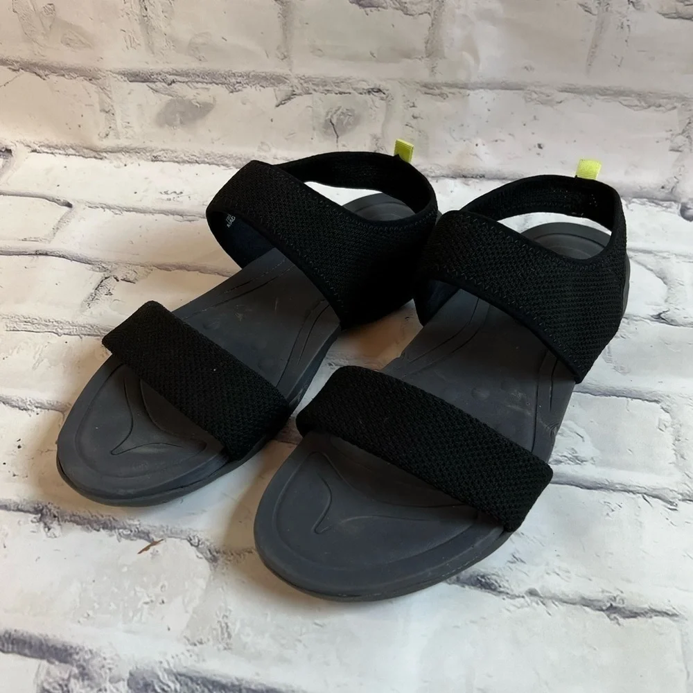 Easy Spirt Seeilise2 men’s comfortable walking sandals black size 12